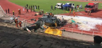 两架直升机相撞坠毁 10人遇难